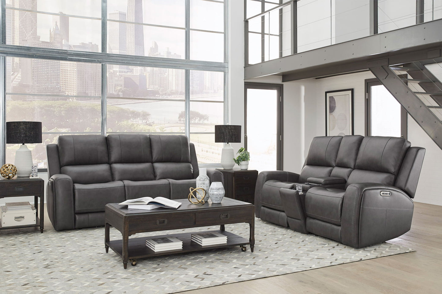 Belmont - Zero Gravity Power Reclining Living Room Set