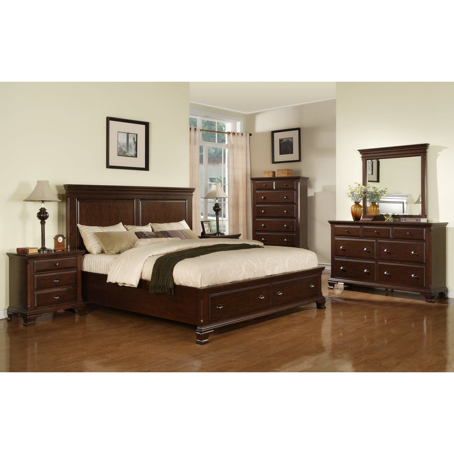 Canton - Nightstand - Cherry