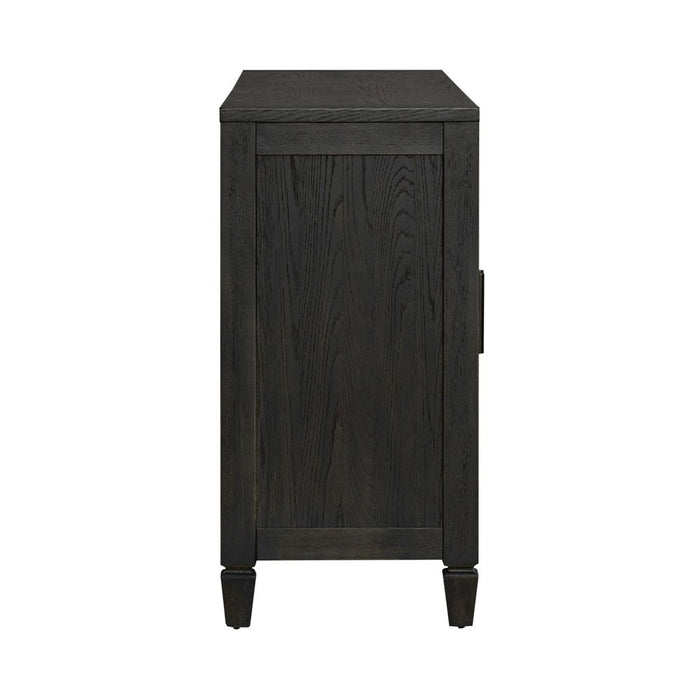 Liberty Furniture Caruso Heights Server in Aged Whiskey
