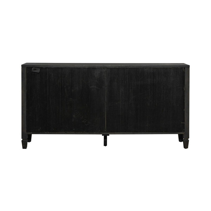 Liberty Furniture Caruso Heights Server in Aged Whiskey