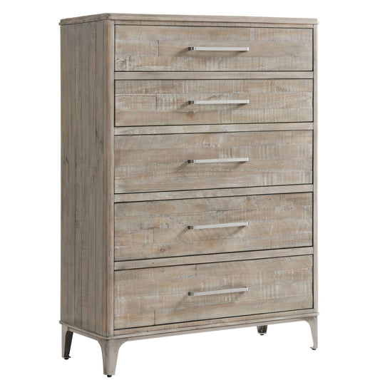 Intrigue - 5 Drawer Chest - Hazelwood