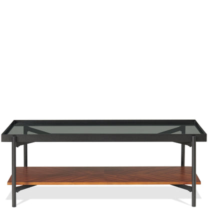 Lennox - Rectangular Cocktail Table - Rosewood