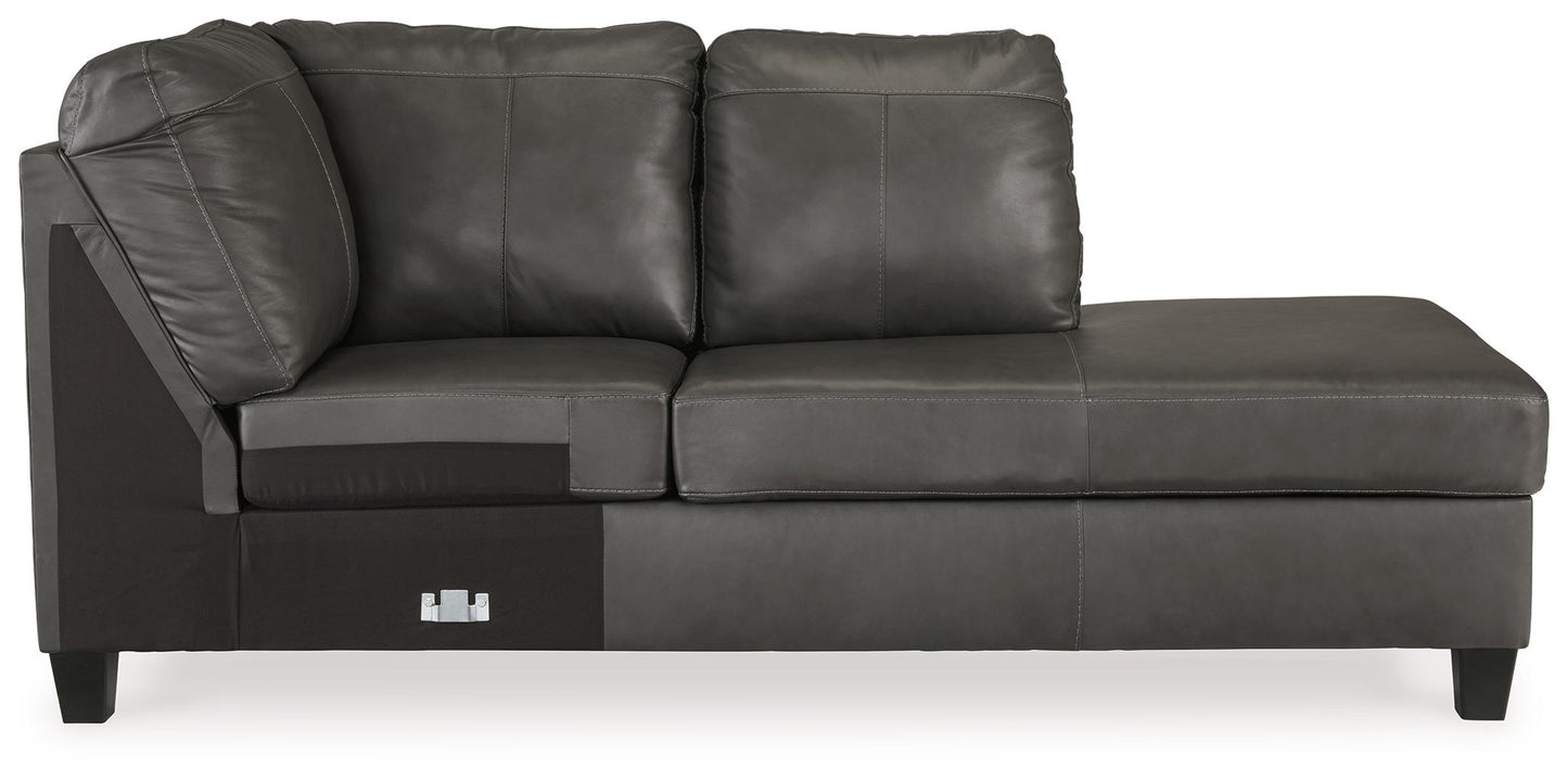 Valderno - Raf Corner Chaise - Fog