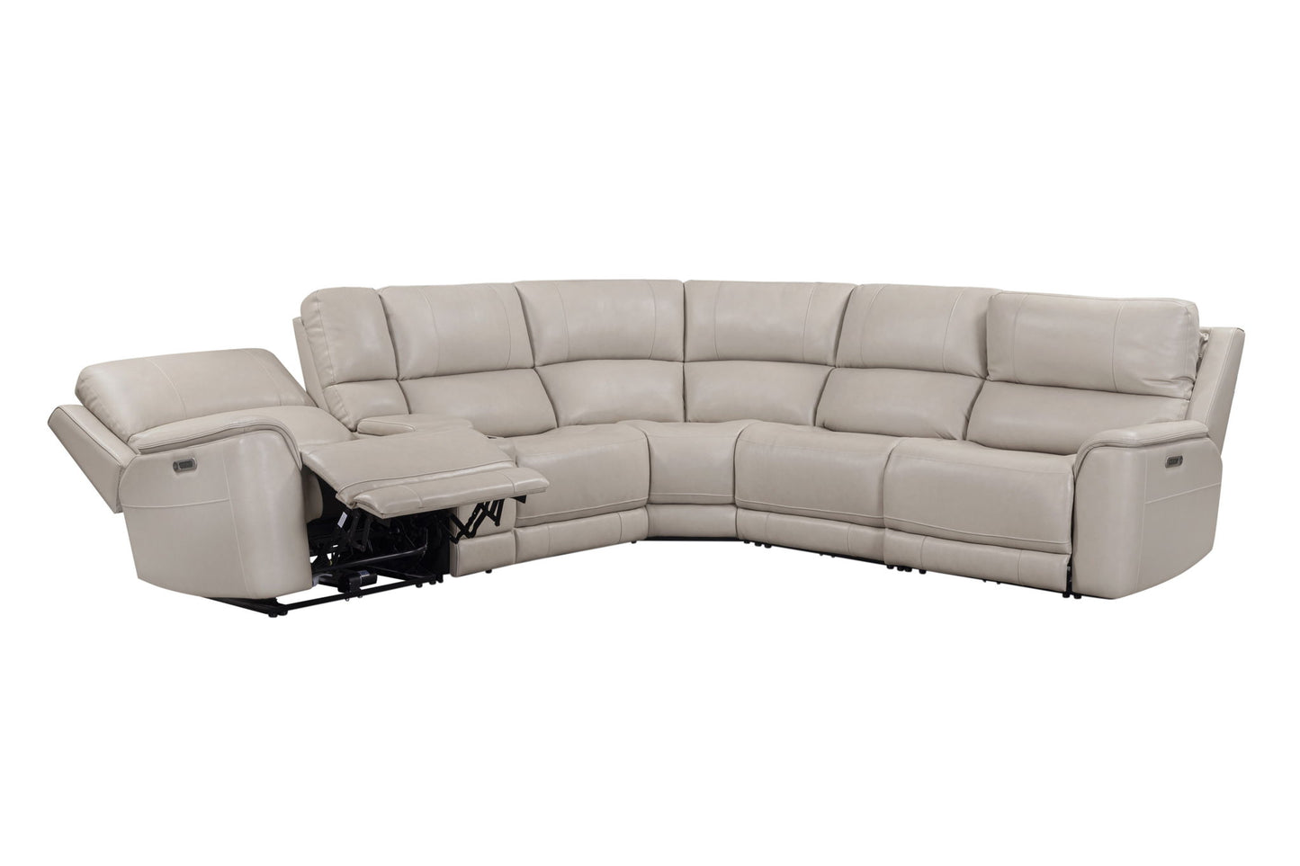 Easton - Power Reclining Sectional With Power Adjustable Headrests