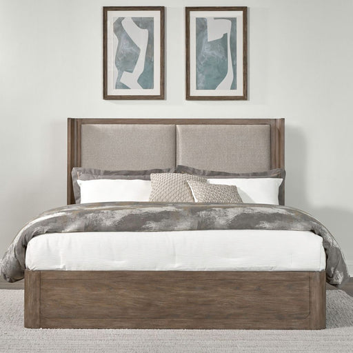 Liberty Furniture South Bend Queen Shelter Bed in Burnished Clay image