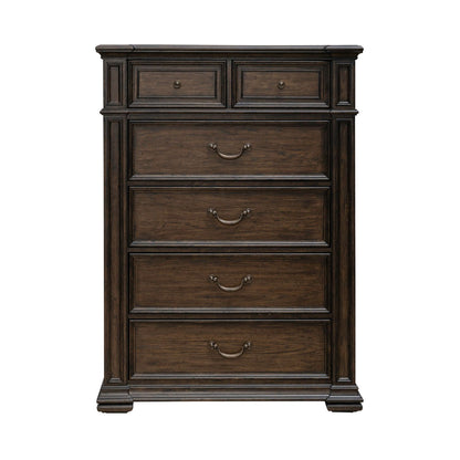 Providence Park - 6 Drawer Chest - Chateau Brown