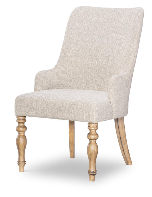 Vintage Market - Upholstered Arm Chair - Barnwood Oak