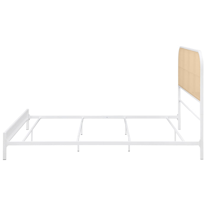 Amherst Eastern King, Queen, Full, & Twin Bed White & Black