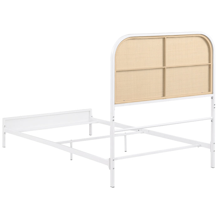 Amherst Eastern King, Queen, Full, & Twin Bed White & Black