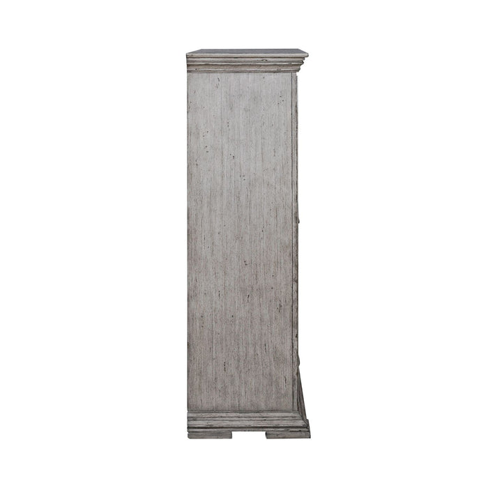 Liberty Furniture Big Valley Door Chest in Graystone