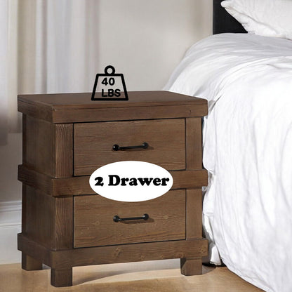 Adams - Nightstand - Antique Oak