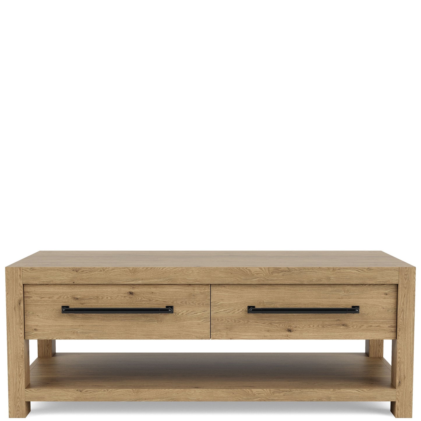 Davie - Rectangular Cocktail Table - Light Brown