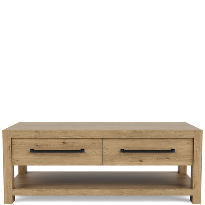 Davie - Rectangular Cocktail Table - Light Brown