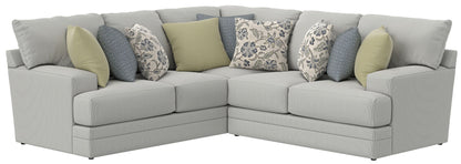Stockbridge - Sectional With Comfort Coil Seating And 9 Accent Pillows Included
