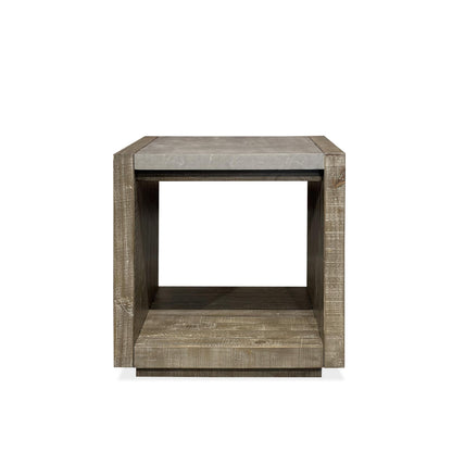 Intrigue - Side Table - Dark Brown