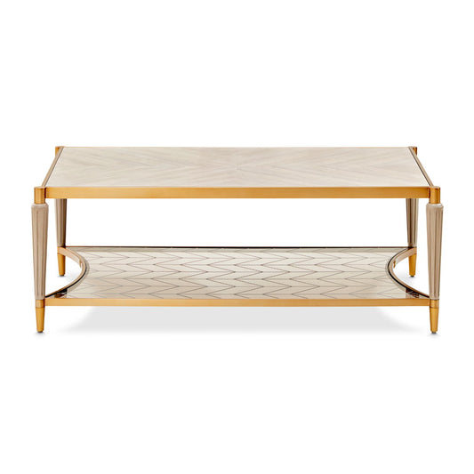 St. Charles - Rectangular Cocktail Table - Dove Gray