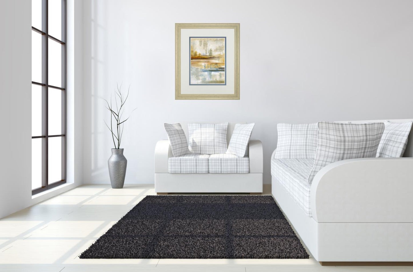 Earthscape Il By Augustine - Framed Print Wall Art - Bronze