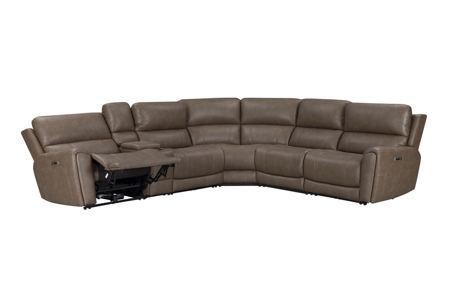 Hancock - Zero Gravity Power Reclining Sectional With Power Adjustable Headrests