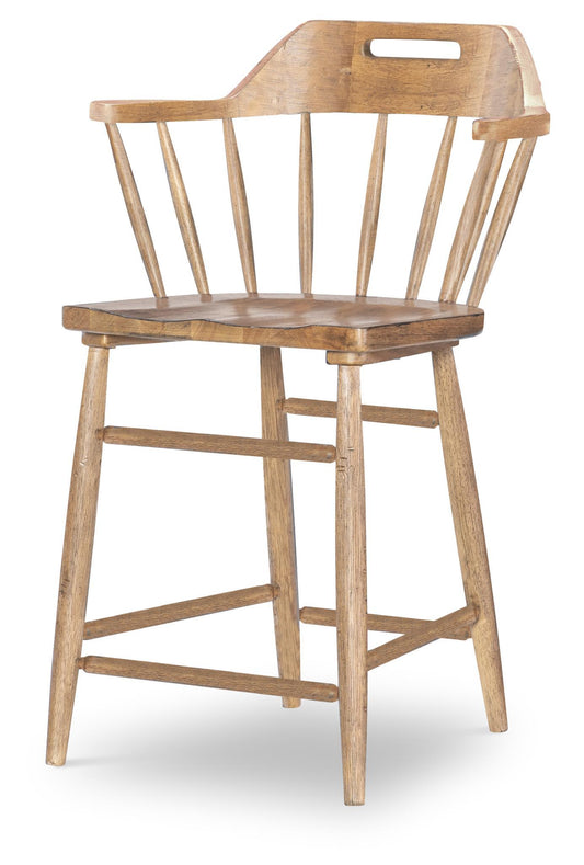 Vintage Market - Counter Height Chair - Barnwood Oak