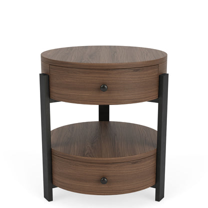 Nova - End Table - Nouveau Walnut