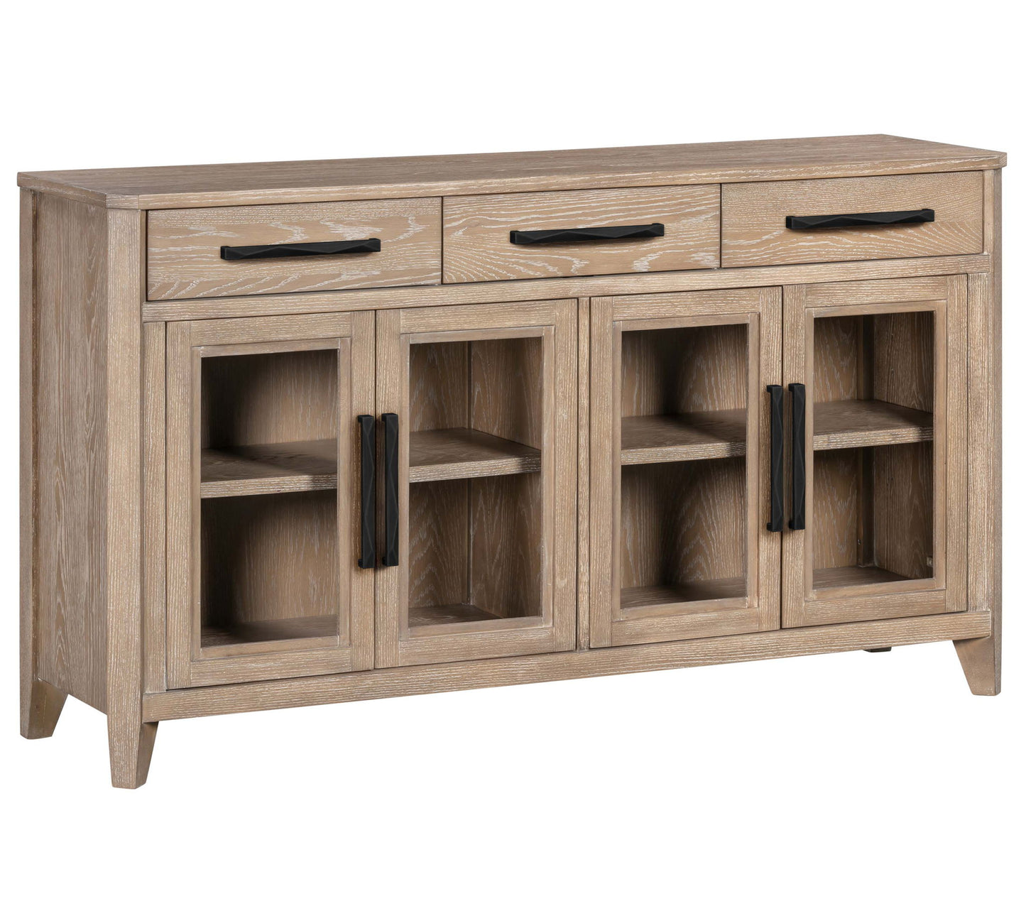 Breckenridge - Dining Buffet Server - Medium Brown