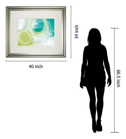 Praying For No Strings By Julie Hawkins - Framed Print Wall Art - Blue