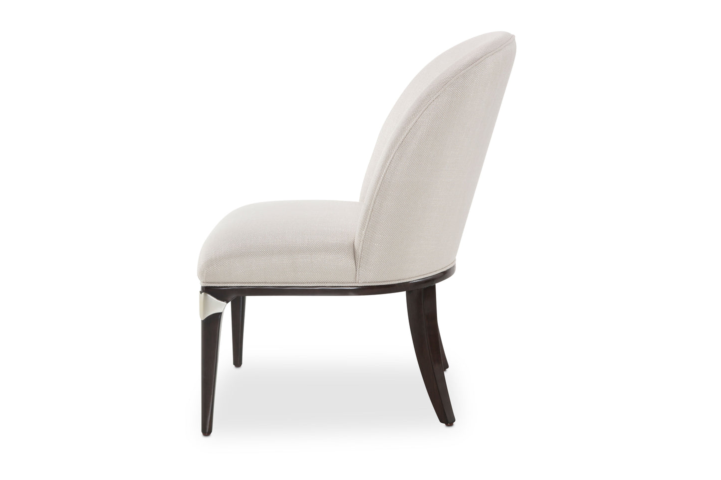 Paris Chic - Vanity/Desk Chair - Oyster/Espresso