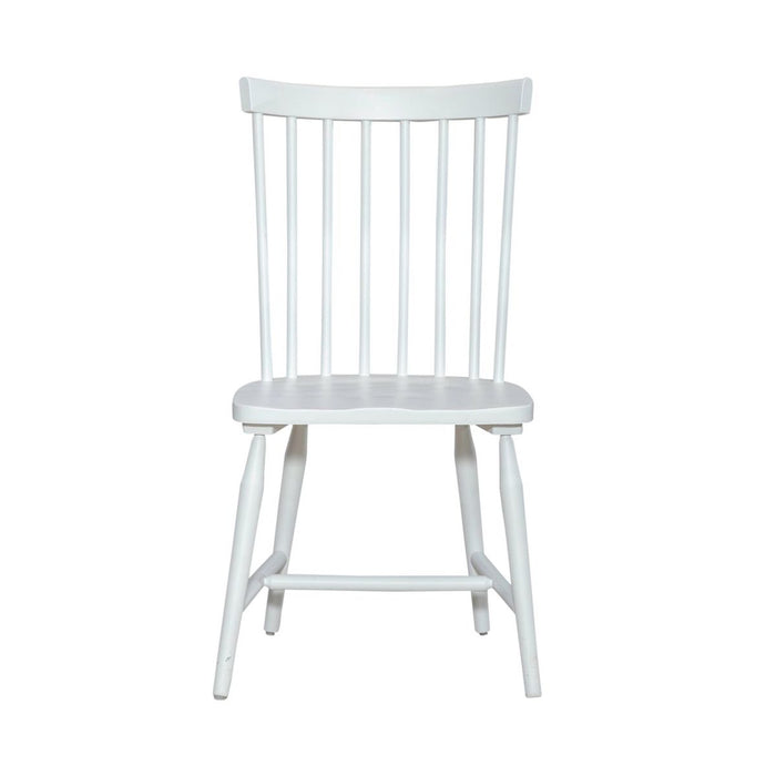 Liberty Furniture Palmetto Heights Spindle Back Side Chair (Set of 2) in Two-Tone