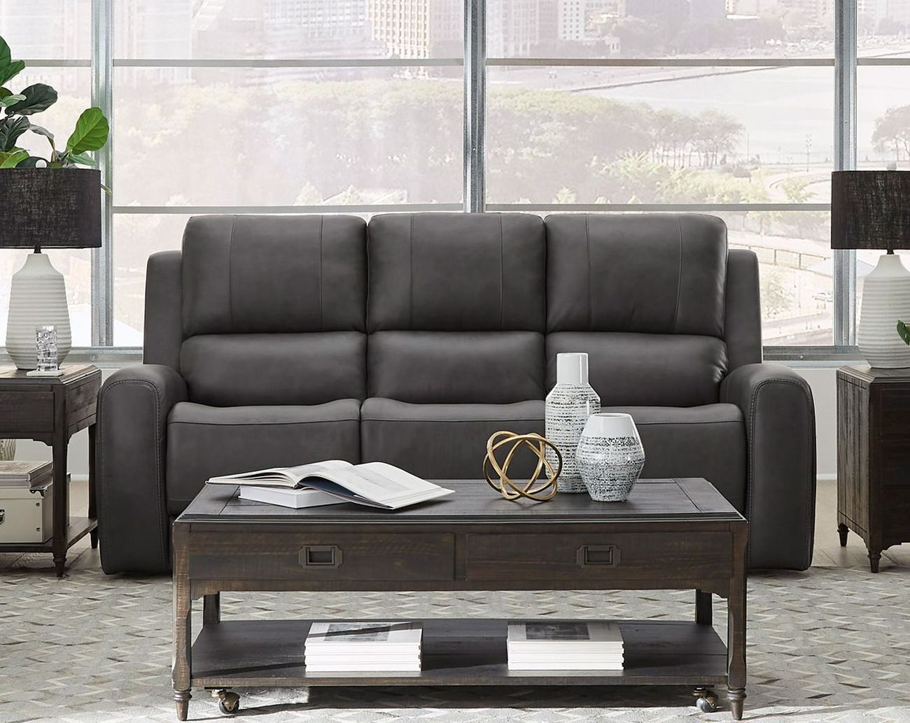 Belmont - Zero Gravity Power Reclining Living Room Set