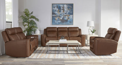 Calgary - Power Reclining Console Loveseat