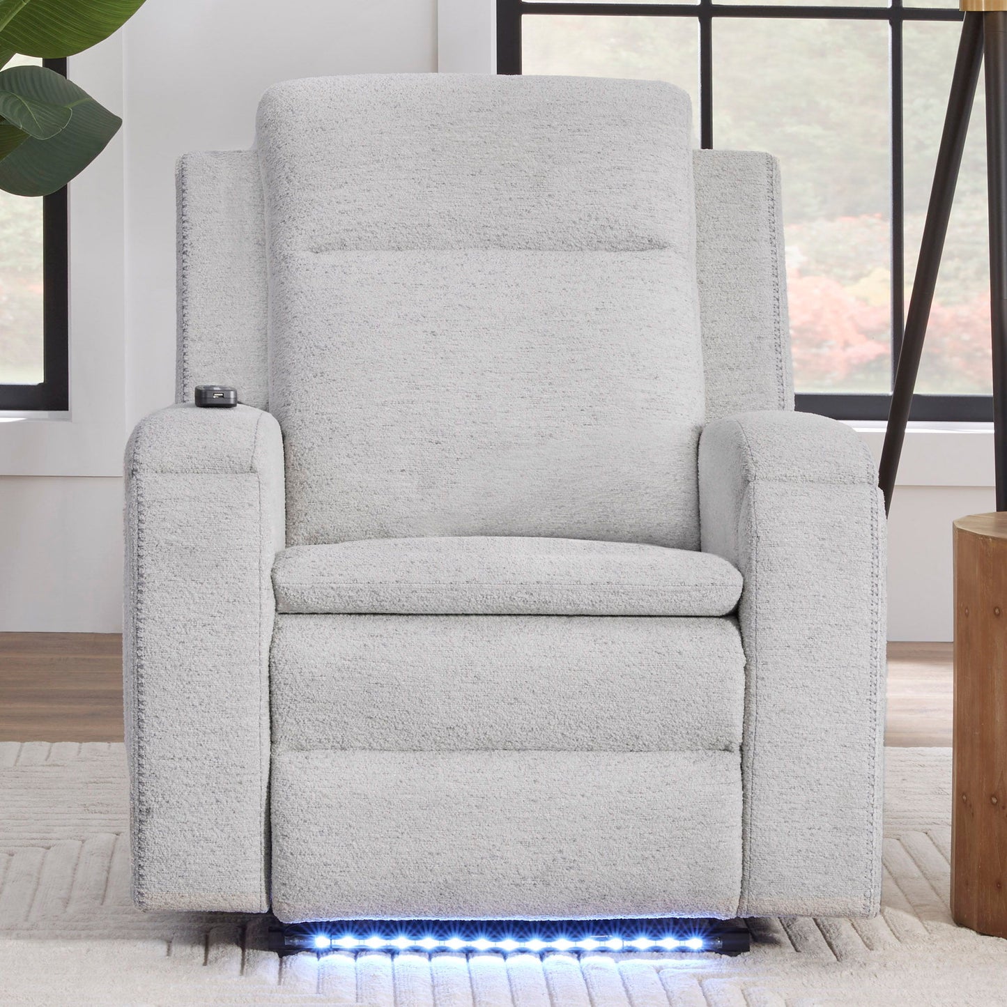 Armstrong - Power Recliner With Heat, Massage And Auto-Glide