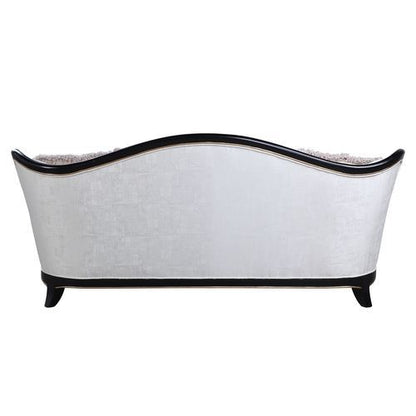 Nurmive - Sofa With 7 Pillows - Beige Fabric