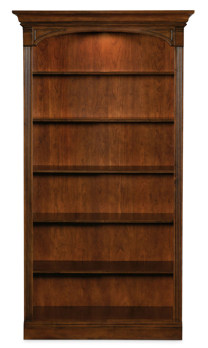 Brookhaven - Open Bookcase - Dark Brown