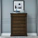 Liberty Furniture Arden Road 6 Drawer Chest in Satin Cherry image