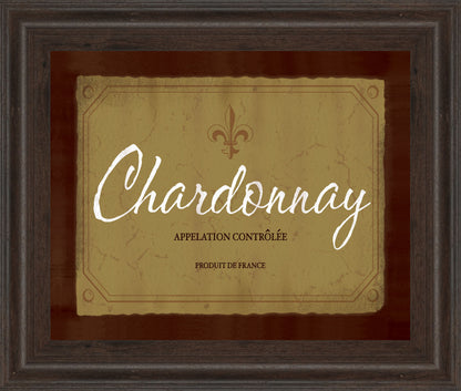 Chardonnay By Paola Viveiros - Framed Print Wall Art - Yellow