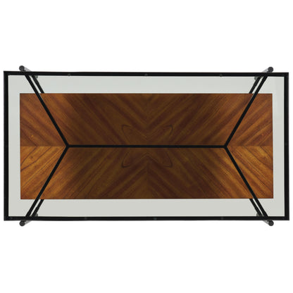 Lennox - Rectangular Cocktail Table - Rosewood