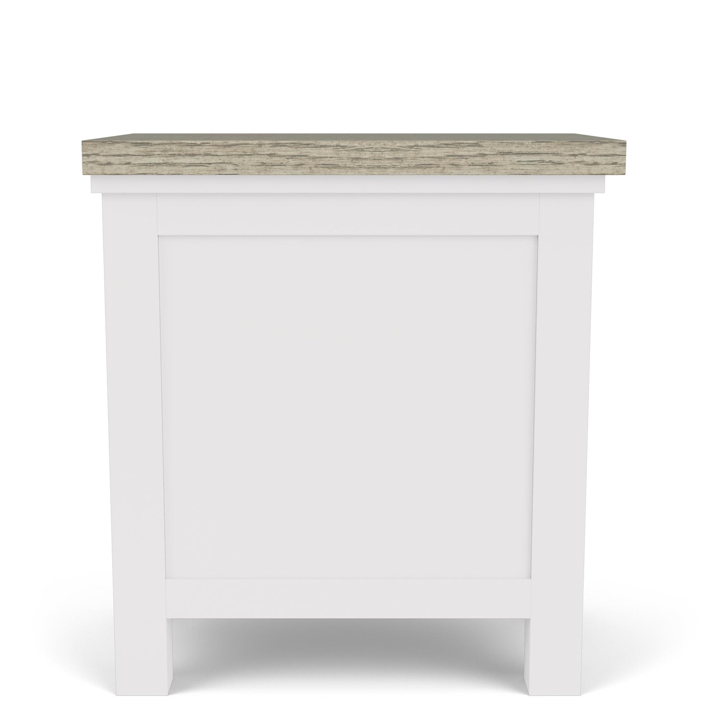 Cora - Chairside Table - Cloud / Fog