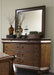 Liberty Furniture Rustic Traditions Landscape Mirror in Rustic Cherry image