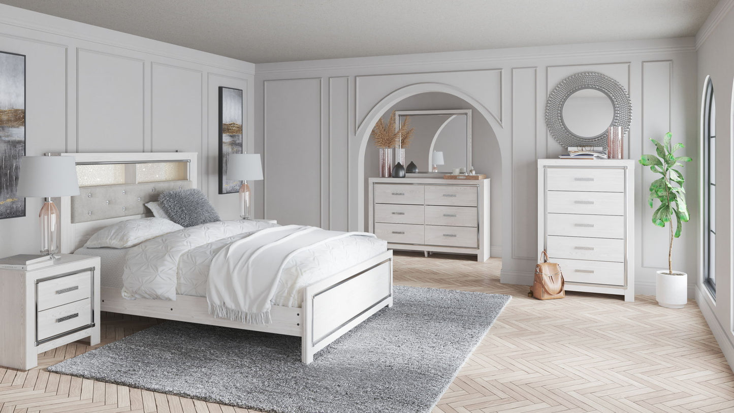 Altyra - Queen Panel Rails - White