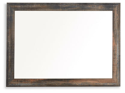 Drystan - Bedroom Mirror - Brown / Beige