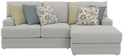 Stockbridge - Sectional With Comfort Coil Seating And 9 Accent Pillows Included