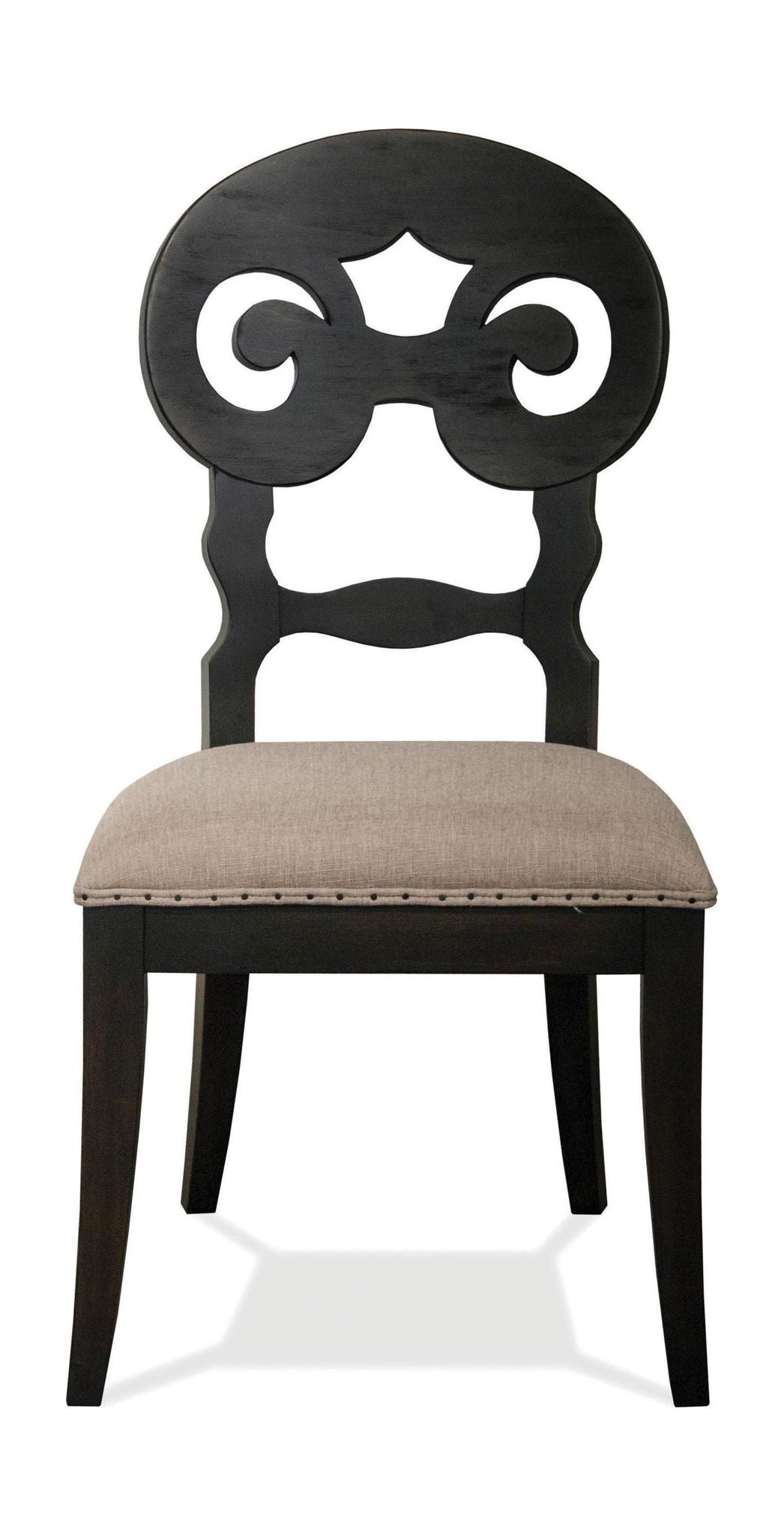 Mix-N-Match Chairs - Scroll Upholstered Side Chair (Set of 2)