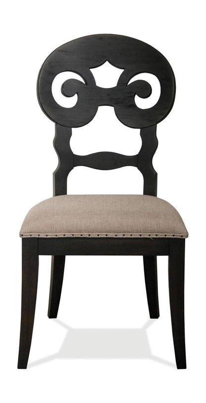 Mix-N-Match Chairs - Scroll Upholstered Side Chair (Set of 2)