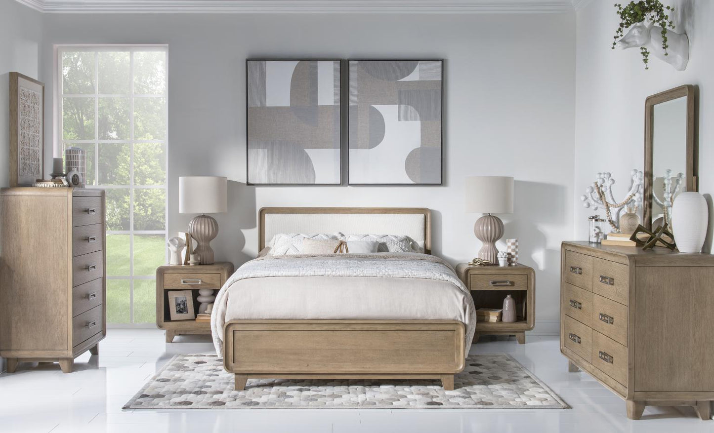 Theo - 6 Drawer Dresser - Desert Oak