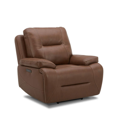 Cameron - Swivel Glider Recliner P3 - Dakota Saddle