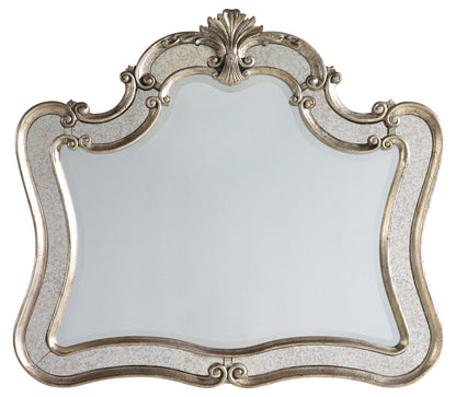 Sanctuary - Shaped Mirror - Pearl Silver