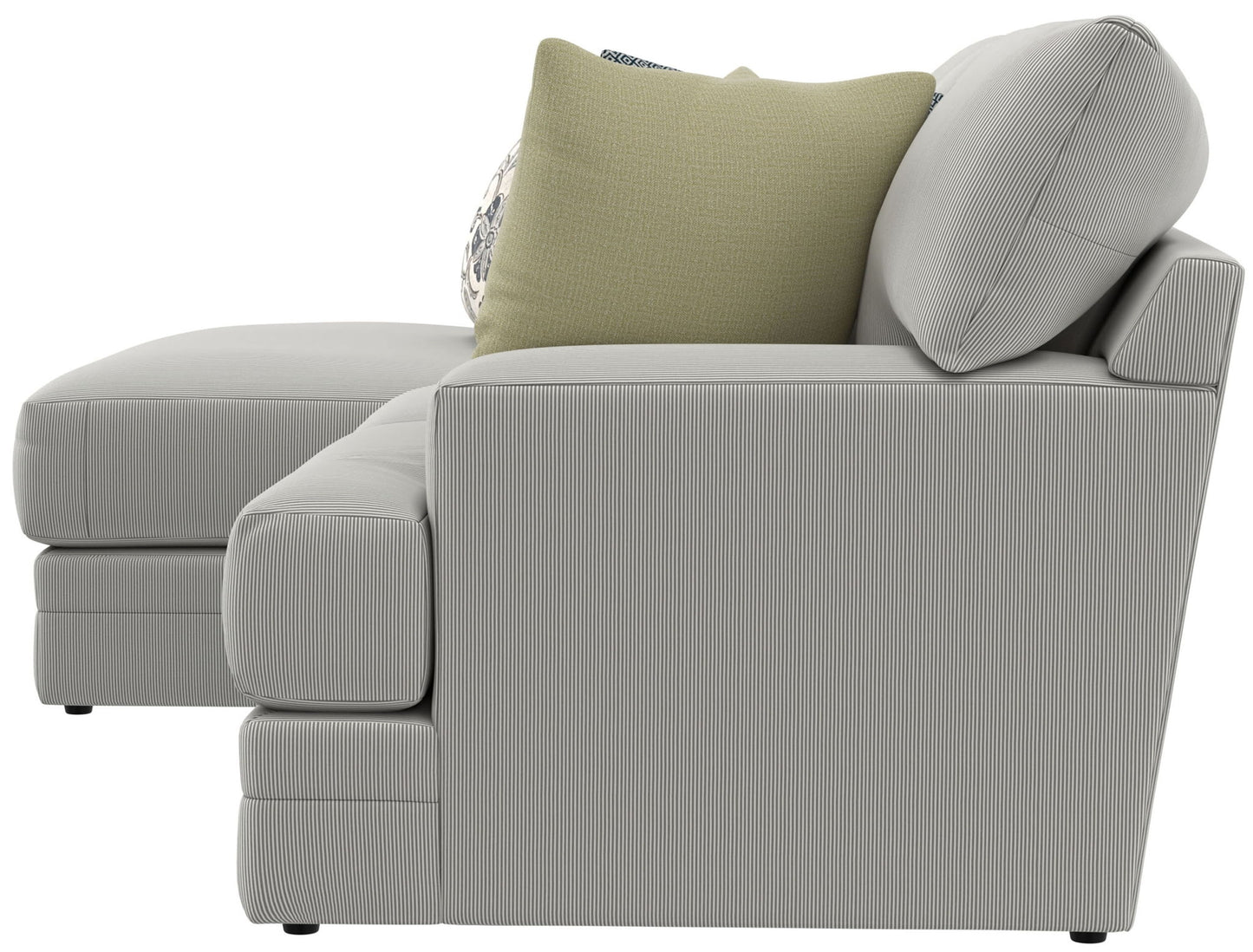 Stockbridge - Sectional With Comfort Coil Seating And 9 Accent Pillows Included