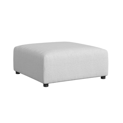 Zandara - 5 Piece Modular Set Sectional With Ottoman - Beige