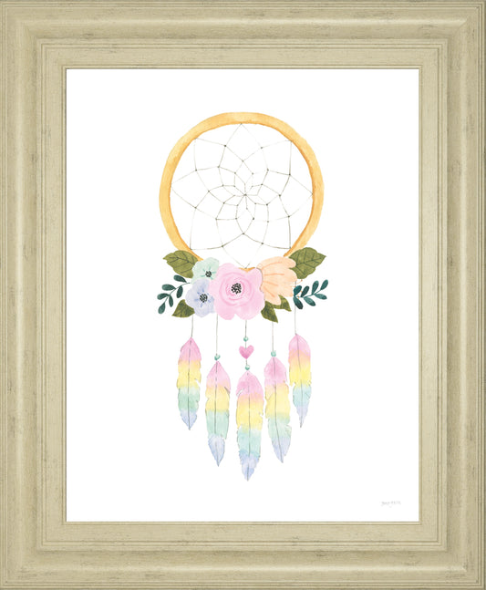 Lets Chase Rainbows IX By Jenaya Jackson - Framed Print Wall Art - White