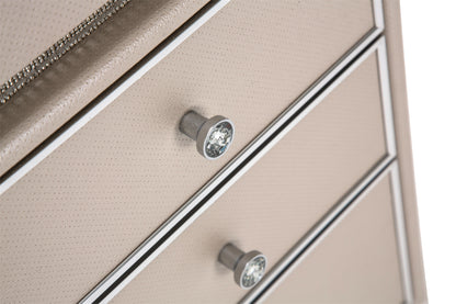 Glimmering Heights - Upholstered Vanity - Ivory